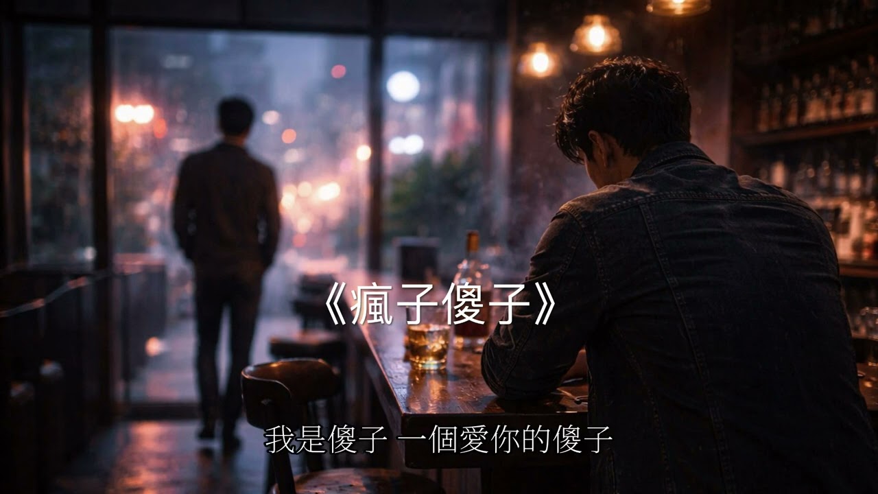 《瘋子傻子》 ｜以為我們是愛最美的樣子｜歌詞字幕 Lyric Video
