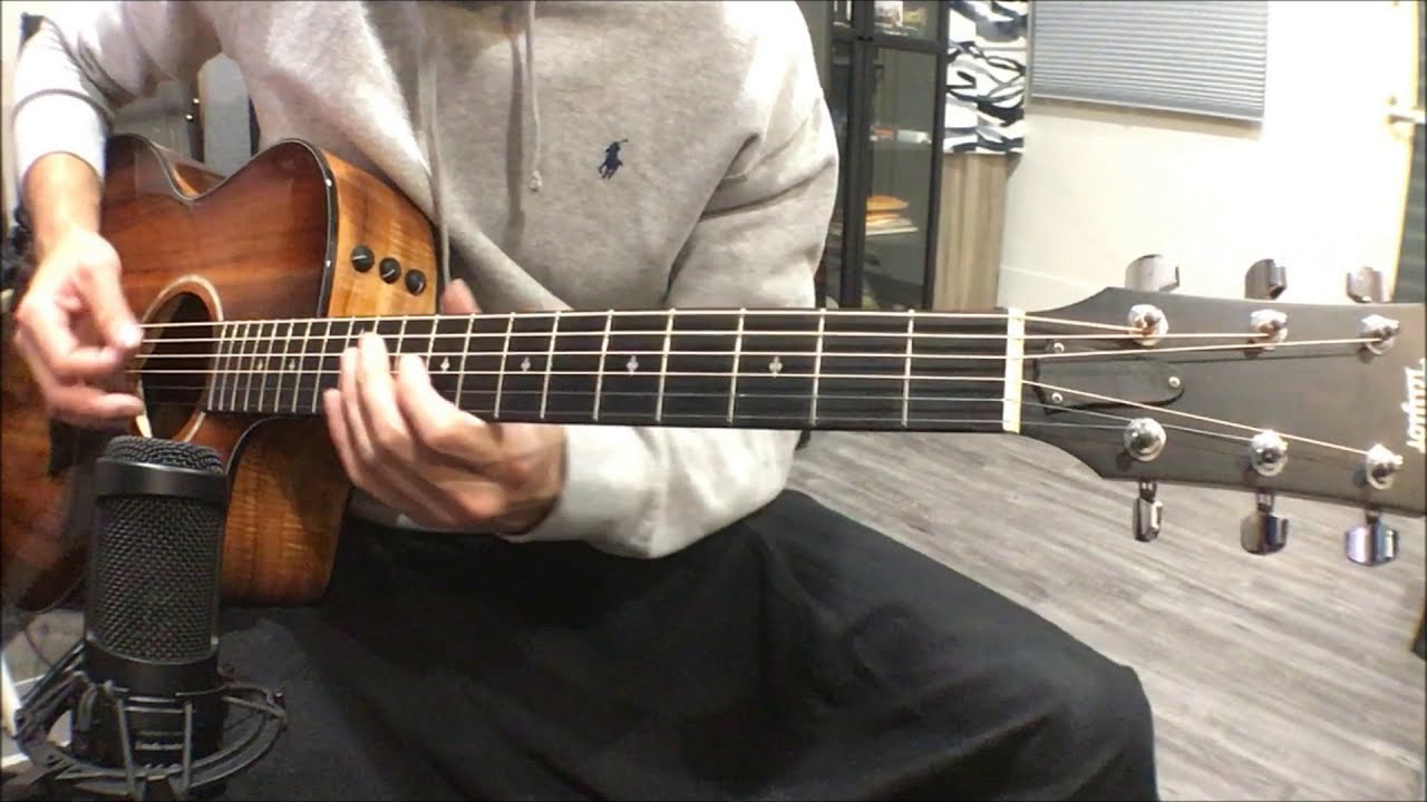 劉若英-後來-間奏+尾奏 guitar solo cover