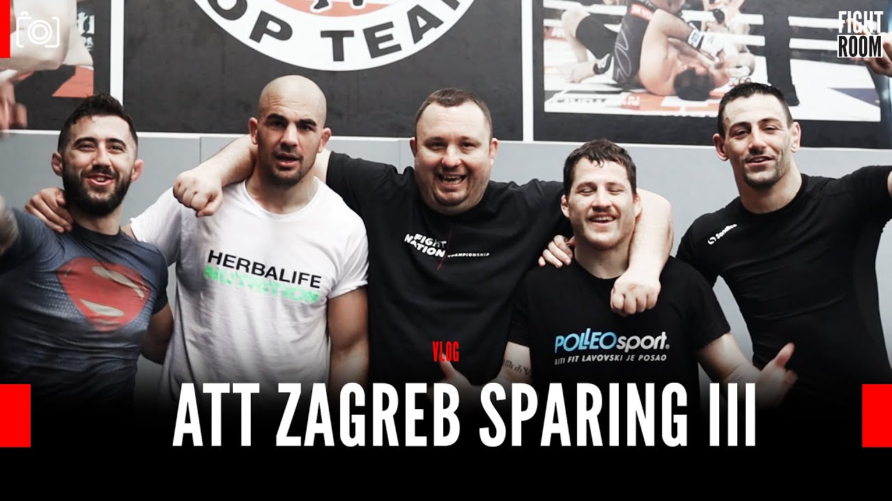 VLOG&sup3; | SPARING ATT Zagreb 3| Erslan, Kosić, Čepo, Croata | cinematic | FIGHTROOM