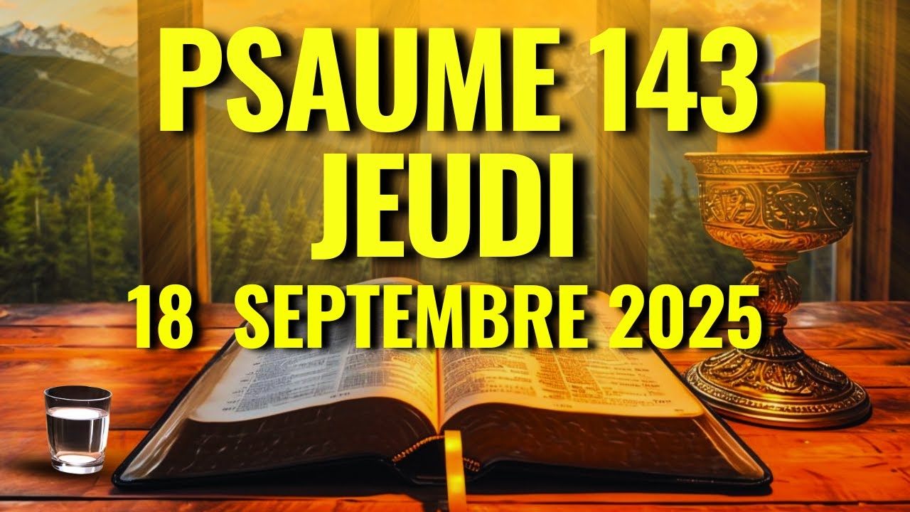 PRIÈRE DU MATIN – Psaume 143 Pour Recevoir Miracle de Dieu, Victoire et Protection Divine