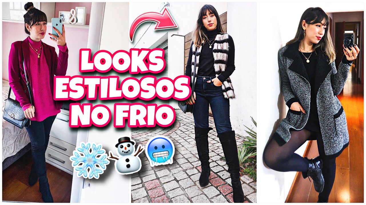 UMA SEMANA DE LOOKS REAIS no FRIOOO 🥶🌨 por Cacá Anjos