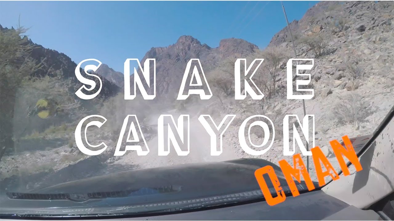 Canyoning in Wadi Bimah (Snake Gorge) YALLA