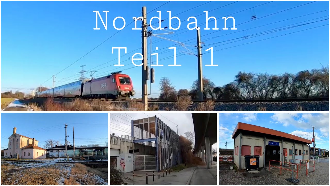 🇦🇹 22.01.2022 - Wanderung Wien Nord / Praterstern - Strasshof (Nordbahn) - Teil 1