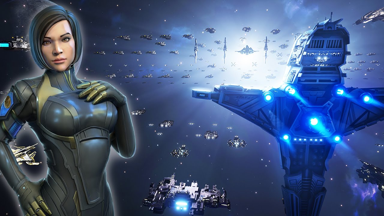 MASSIVE SPACE FIGHTS! Infinite Galaxy - Action and Strategy Space Game