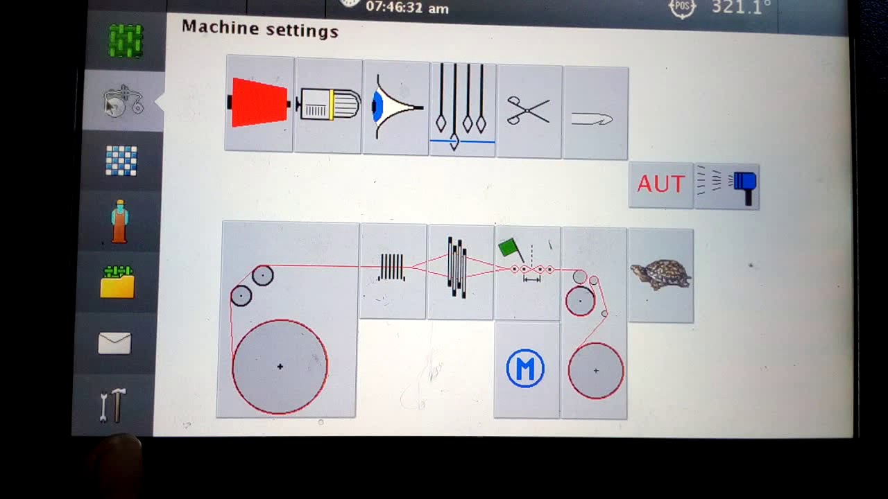 Dobby All Monitor Setting, PICANOL Optimax-i