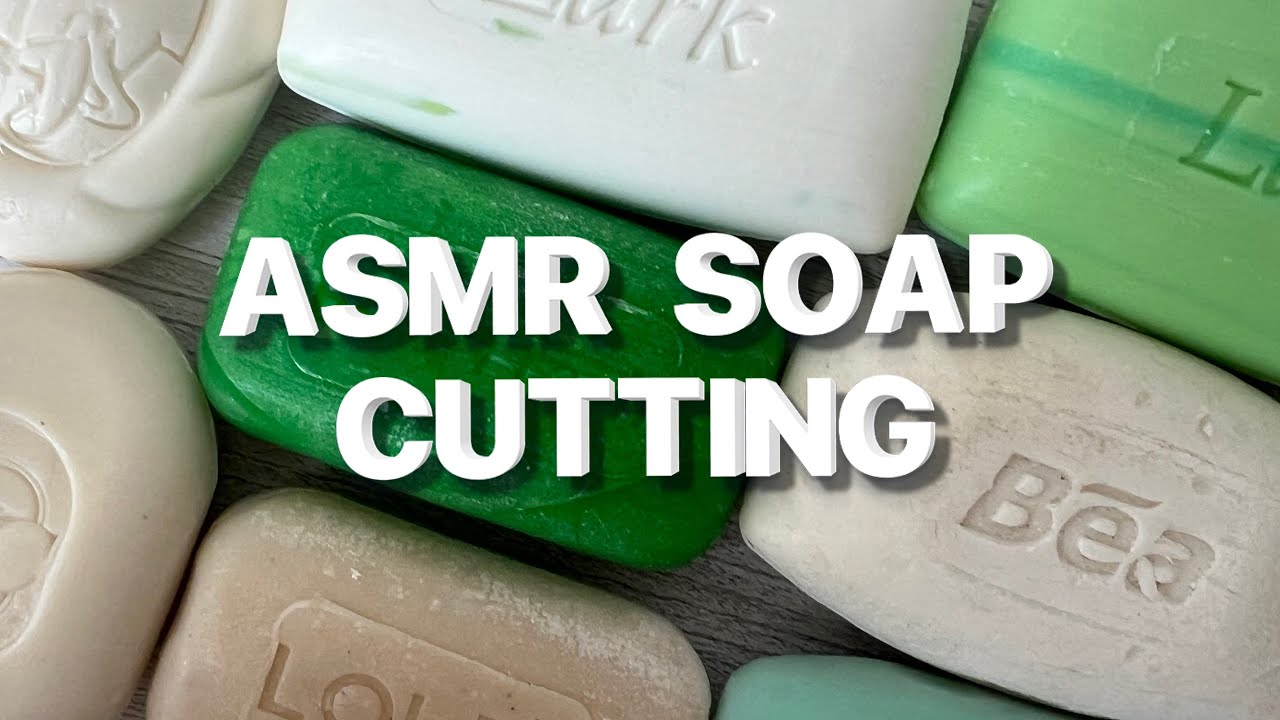 ASMR Soap cutting | Soap carving | Dry soap | Relaxing sounds | No Talking | ASMR Soap