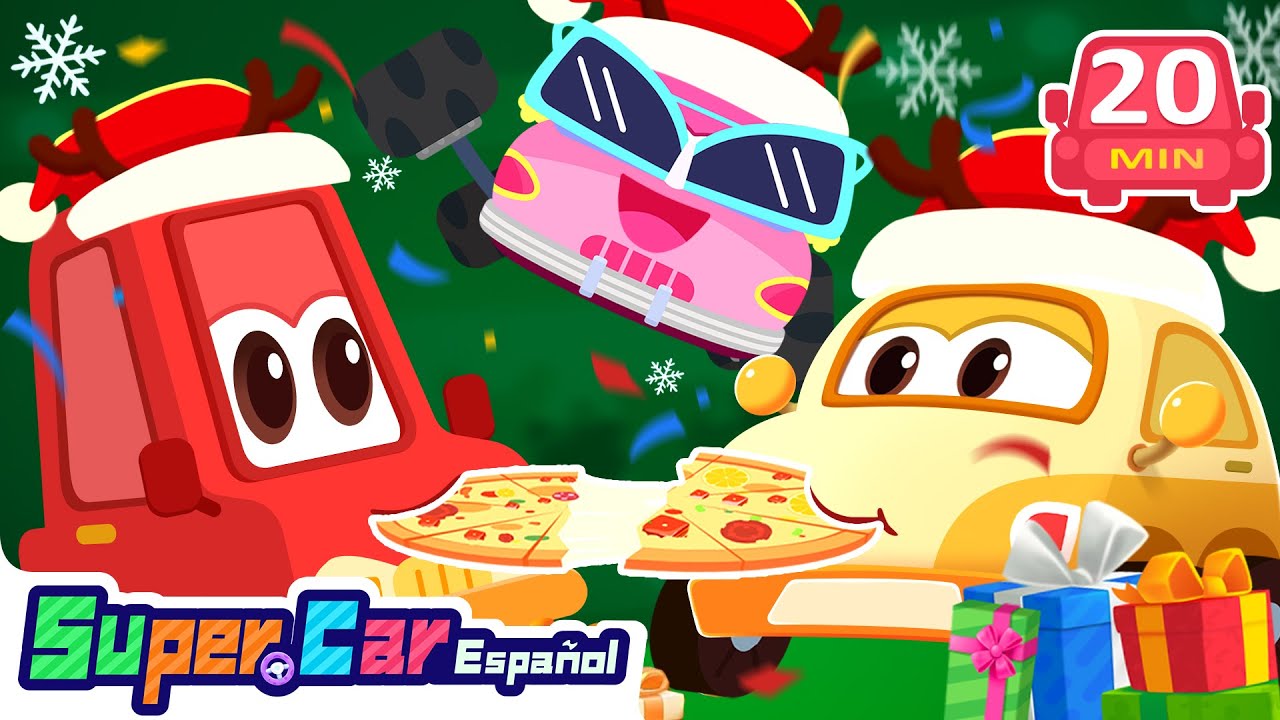 🍔 Fiesta Deliciosa | Dibujos Animados | Carros para Niños | Super Car en Español
