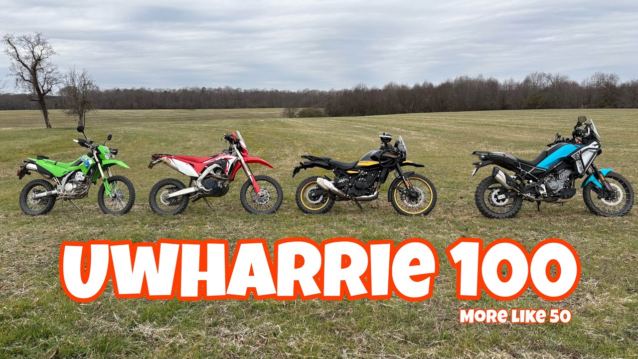 Riding Uwharrie 100