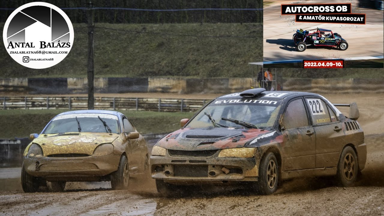 Autocross OB és Amatőr Autocross 2022 Nyirád összefoglaló