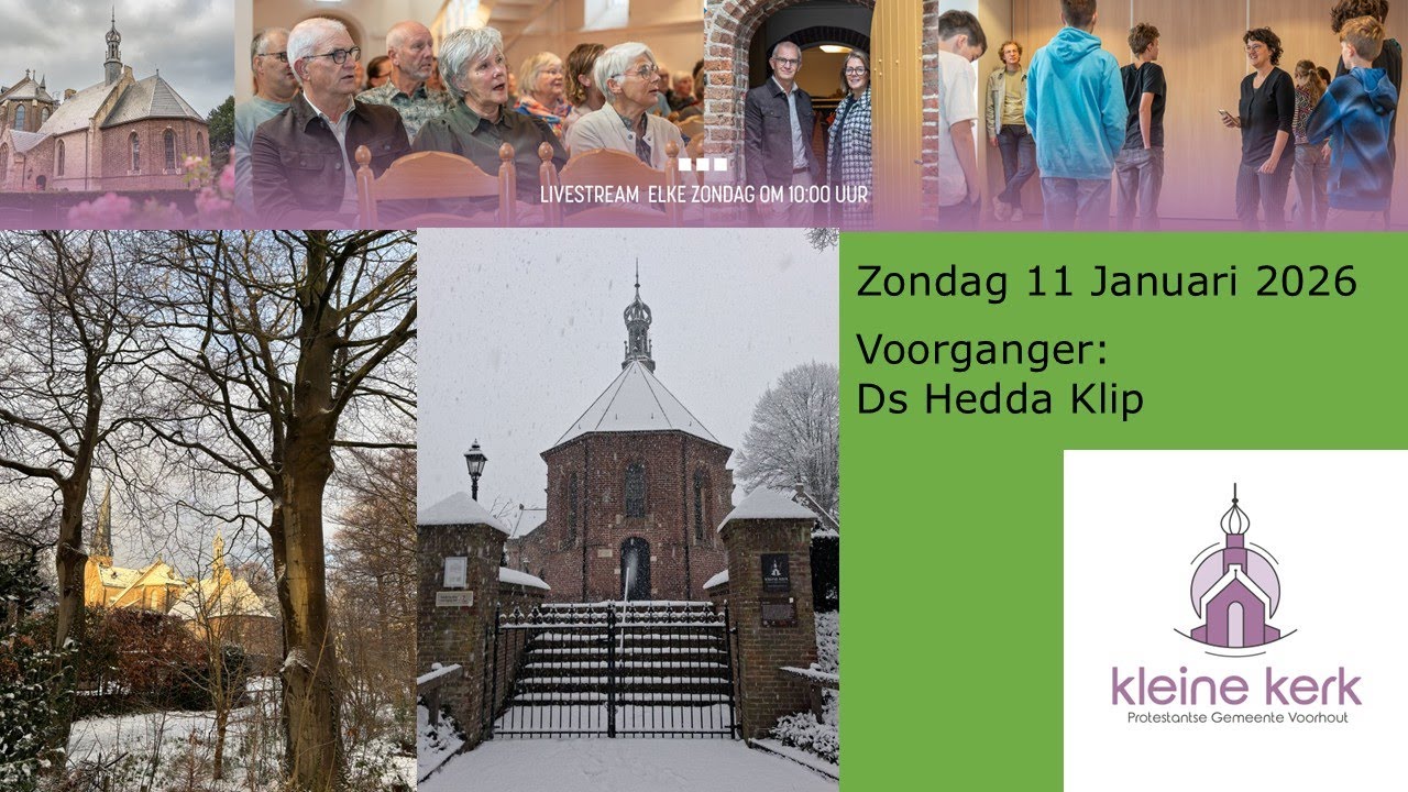 Live uitzending De Kleine Kerk Voorhout PKN