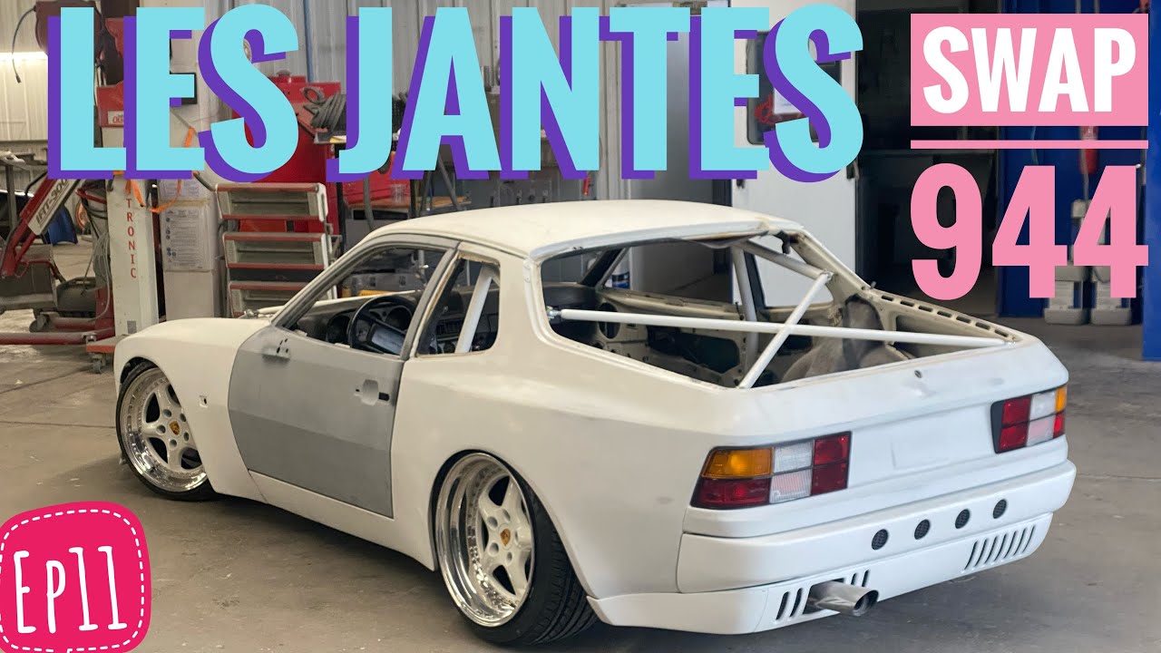 Swap Porsche 944 EP11: les jantes 3 parties Techart Daytona cup2 by Speedline
