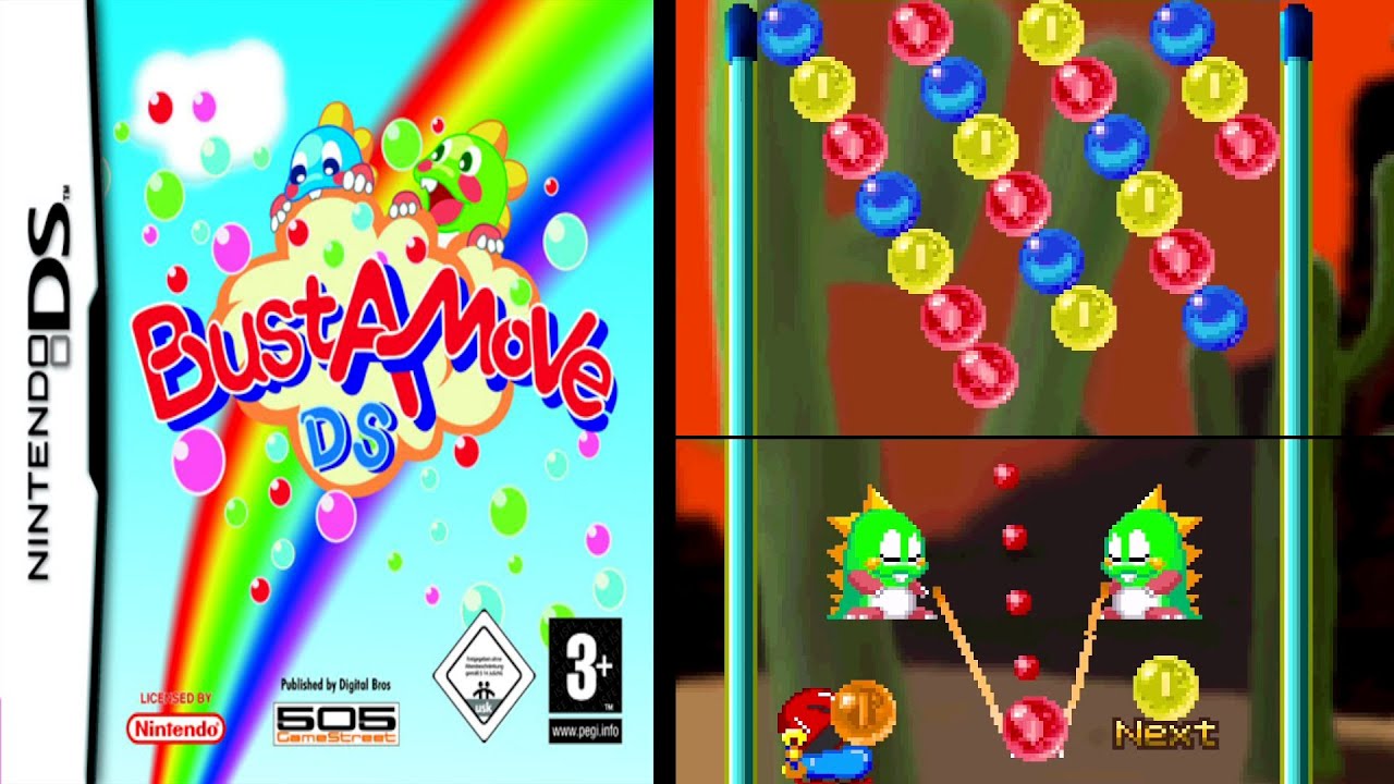 Bust-a-Move DS ... (Nintendo DS) Gameplay Peek