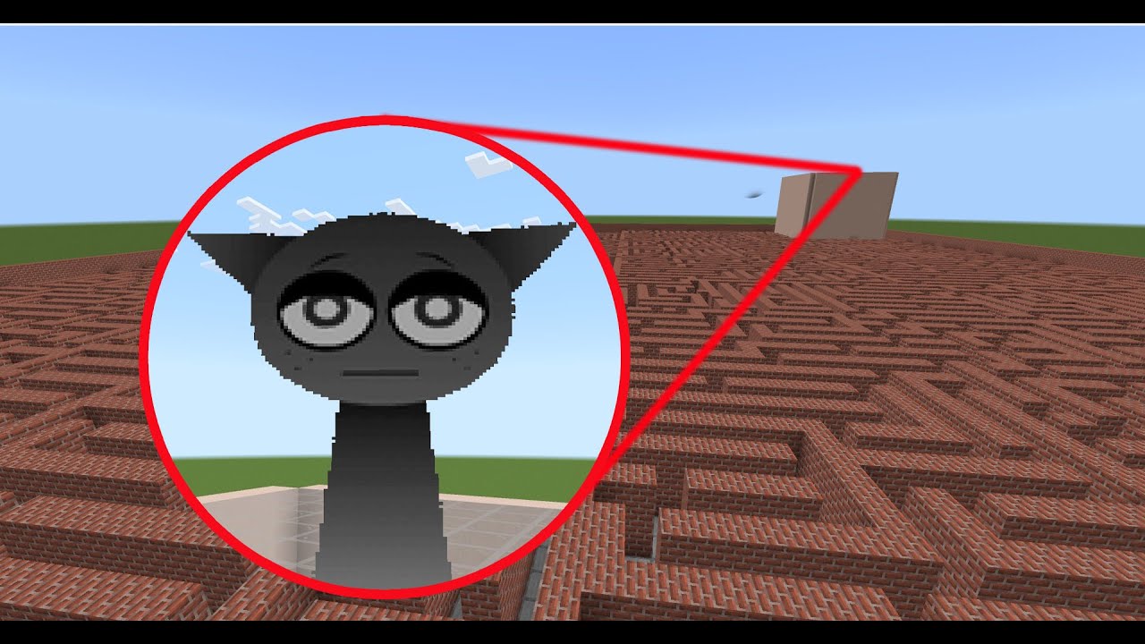 Sprunki Invade Minecraft Village and Hunt Down a Villager in GMod Maze!