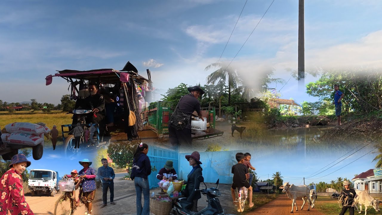 The Village in Cambodia | Real Poor Life They Don’t Show You | 4K Videos 