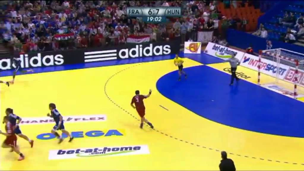 EHF EURO 2012 - FRA v HUN 1st Half