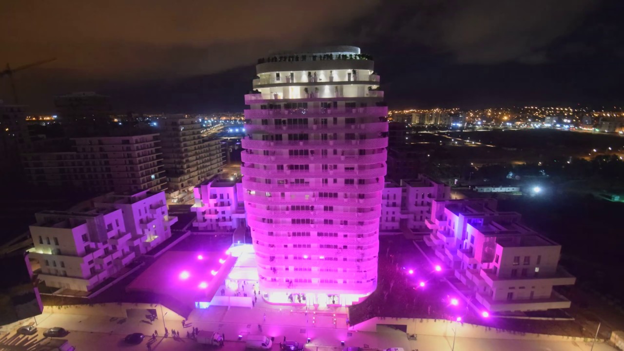 Construction des Jardins d'Anfa - Casablanca (Maroc) - Time-lapse