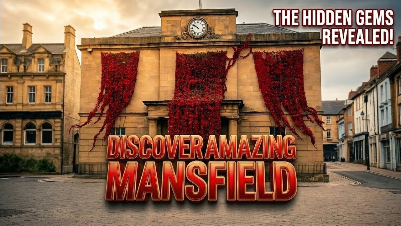 Amazing Mansfield Town Centre - The Man with One Wrong Shoe! 4K 👟