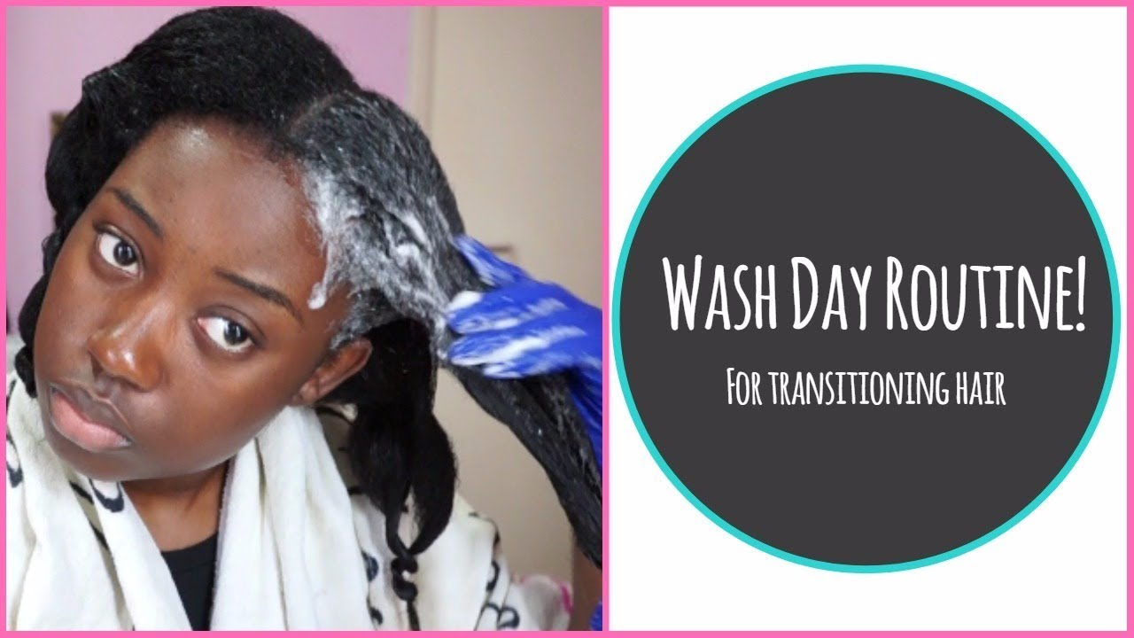 Updated Simple Wash Day Routine | Transitioning Hair | 8 Months Post Relaxer