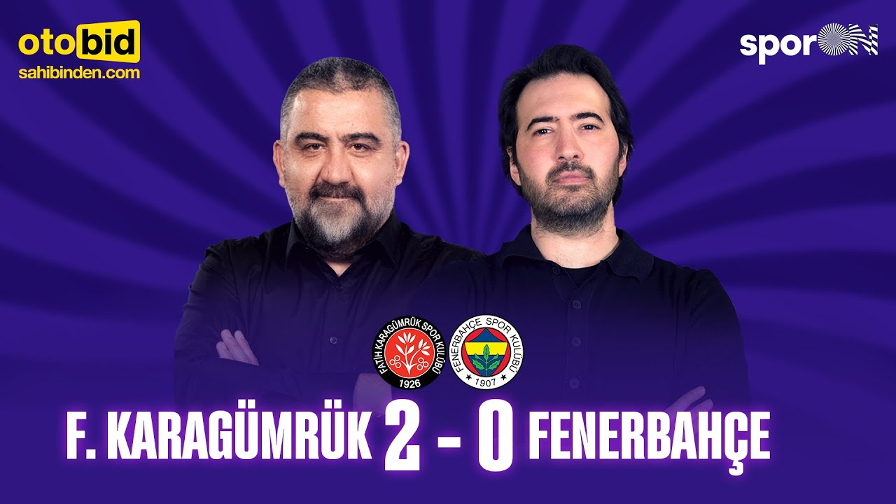 🚨 CANLI | Karagümrük - Fenerbahçe Maç Sonu | Ümit Özat ve Ali Kırçıl
