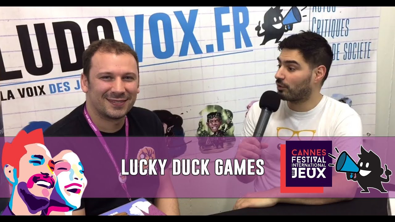FIJ 2020 - jeux de société Lucky Duck Games : Chronicles of Crime, Time of Legends...