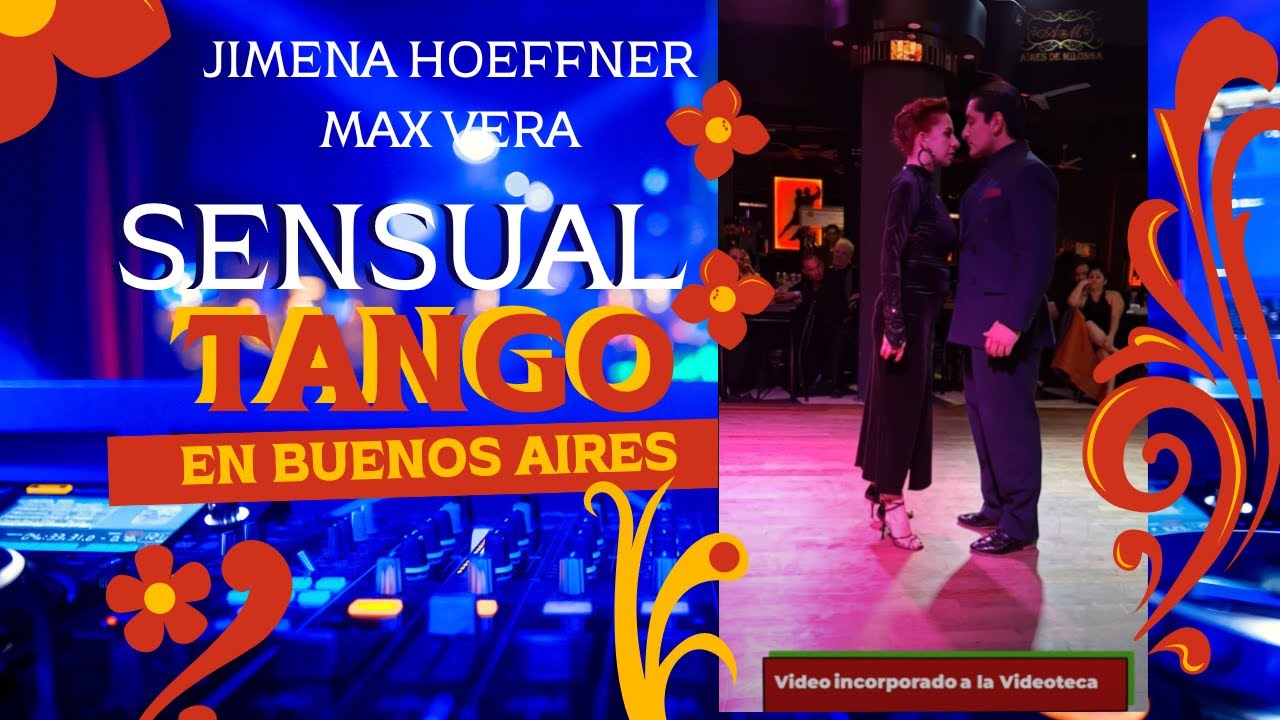 El Pañuelito blanco tango baile Max Vera, Jimena Hoeffner, Milonga Parakultural set 2024