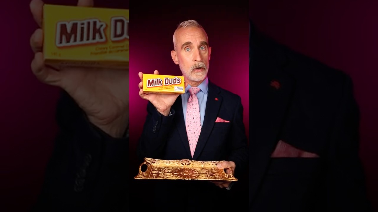 Rich guy tries cheap dollar store candy. Milk Duds