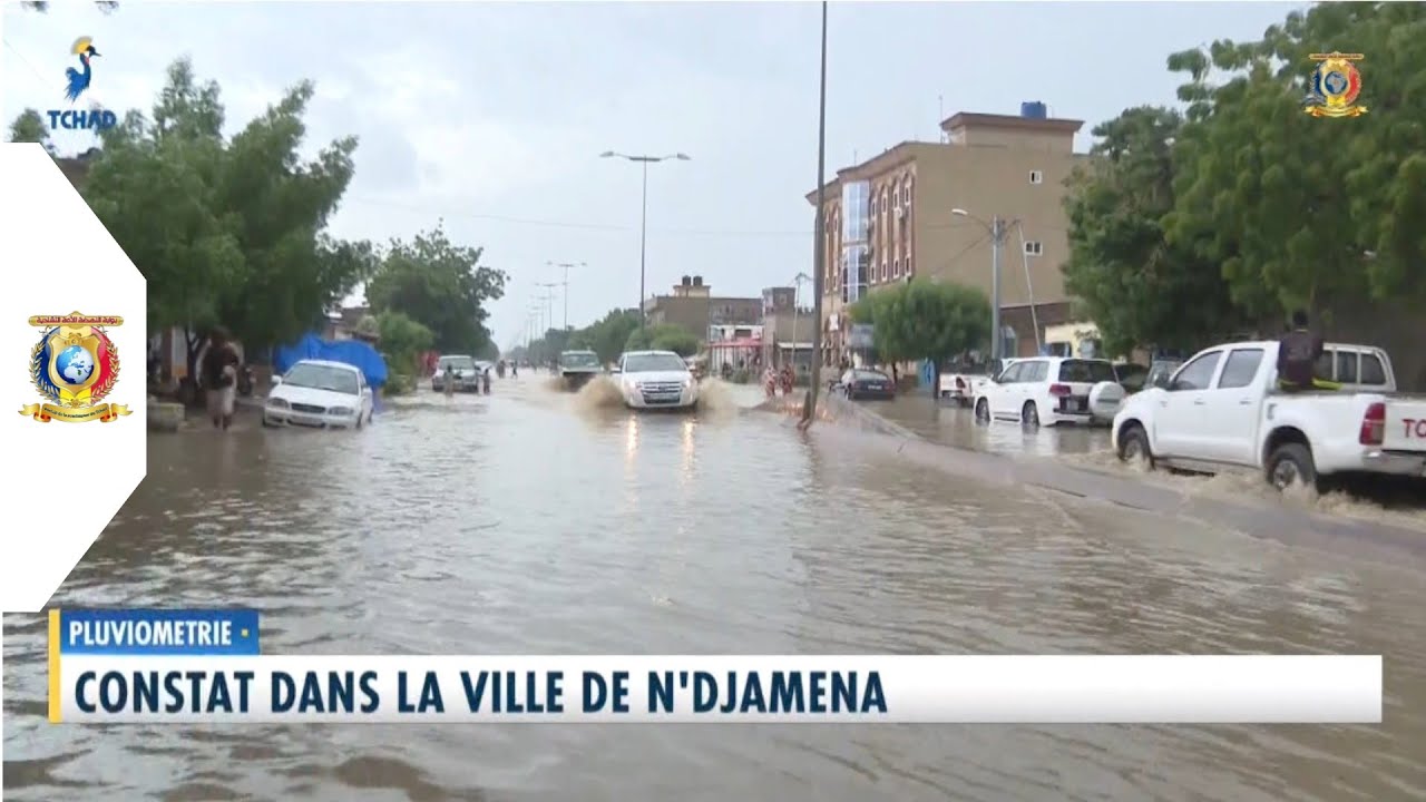 PLUVIOMÉTRIE - Constat dans la ville de N'djamena