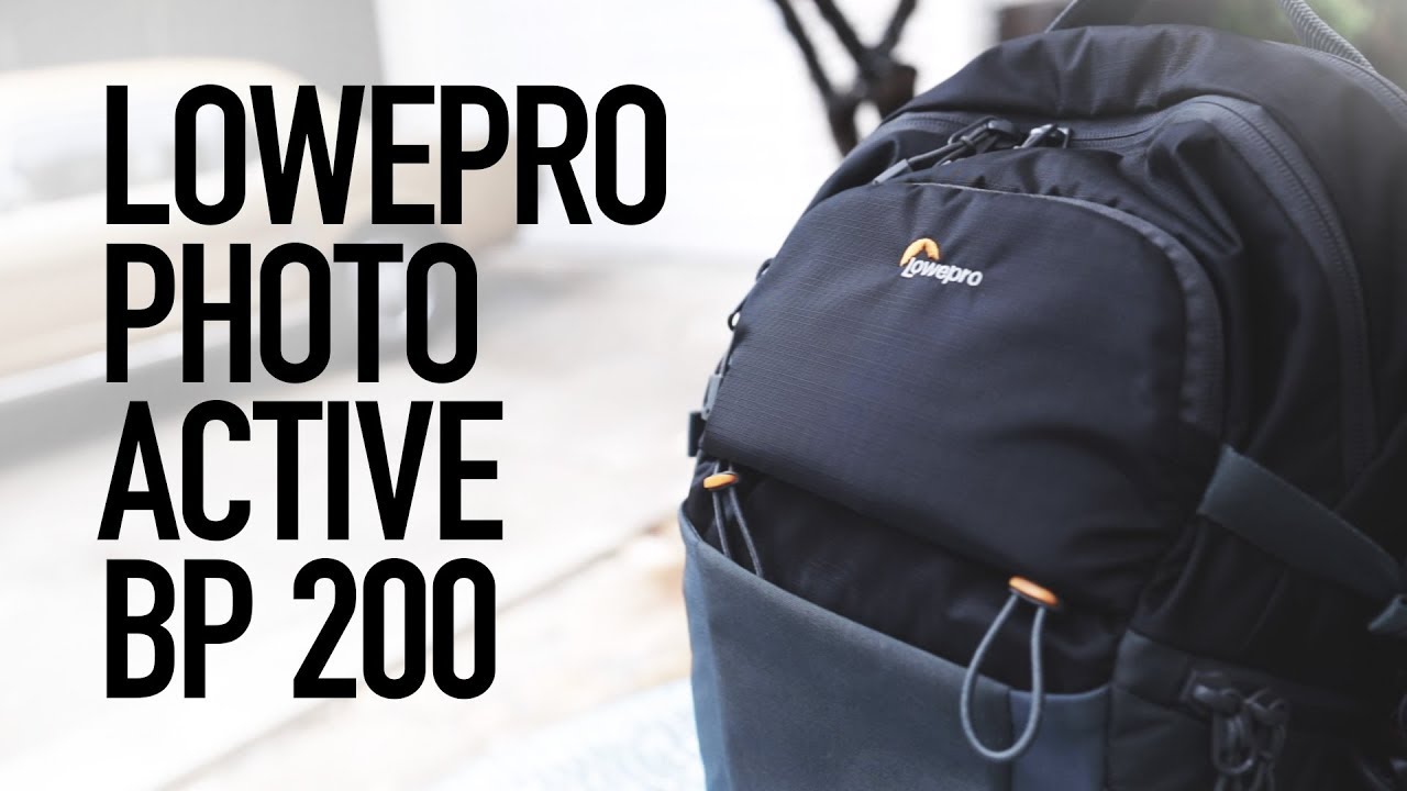 Lowepro Photo Active BP 200 - Perfect Hiking Camera Backpack