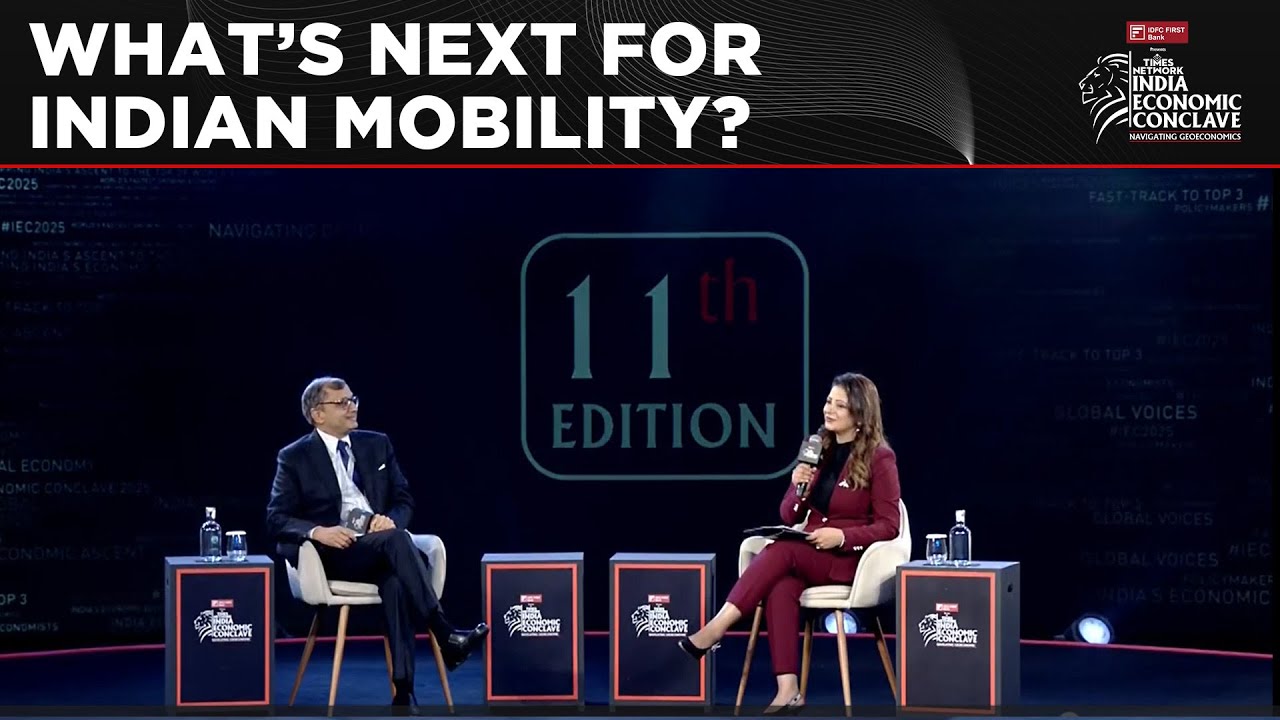 Tarun Garg Of Hyundai Speaks On 'Future Of Mobility' At India Economic Conclave 2025