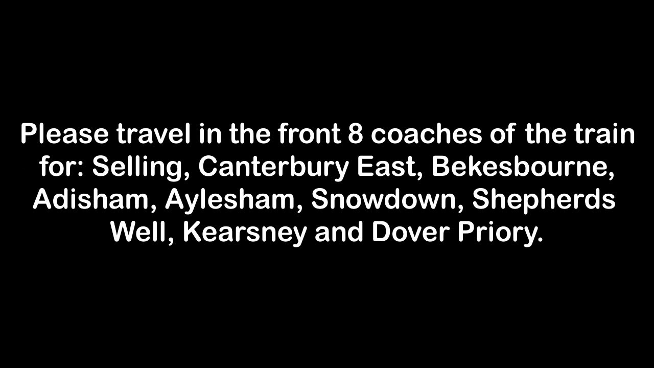 Sittingbourne Announcements 27/08/20