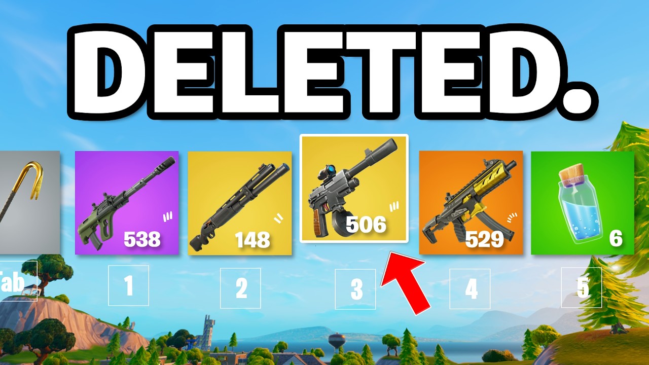 fortnite is going to delete this.