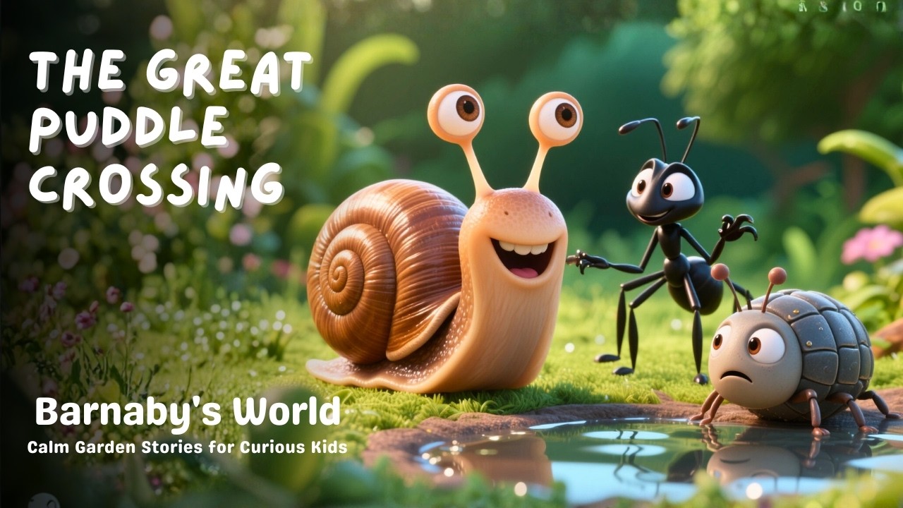 The Great Puddle Crossing | Fun Story for kids