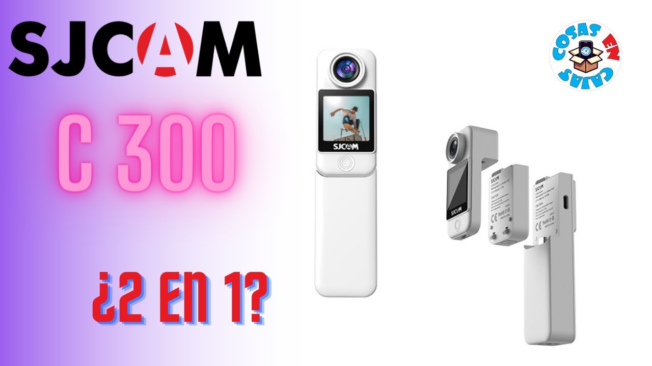 SJCAM C300 2 en 1: Camara de acción y vBlog (La comparamos con GoPro)