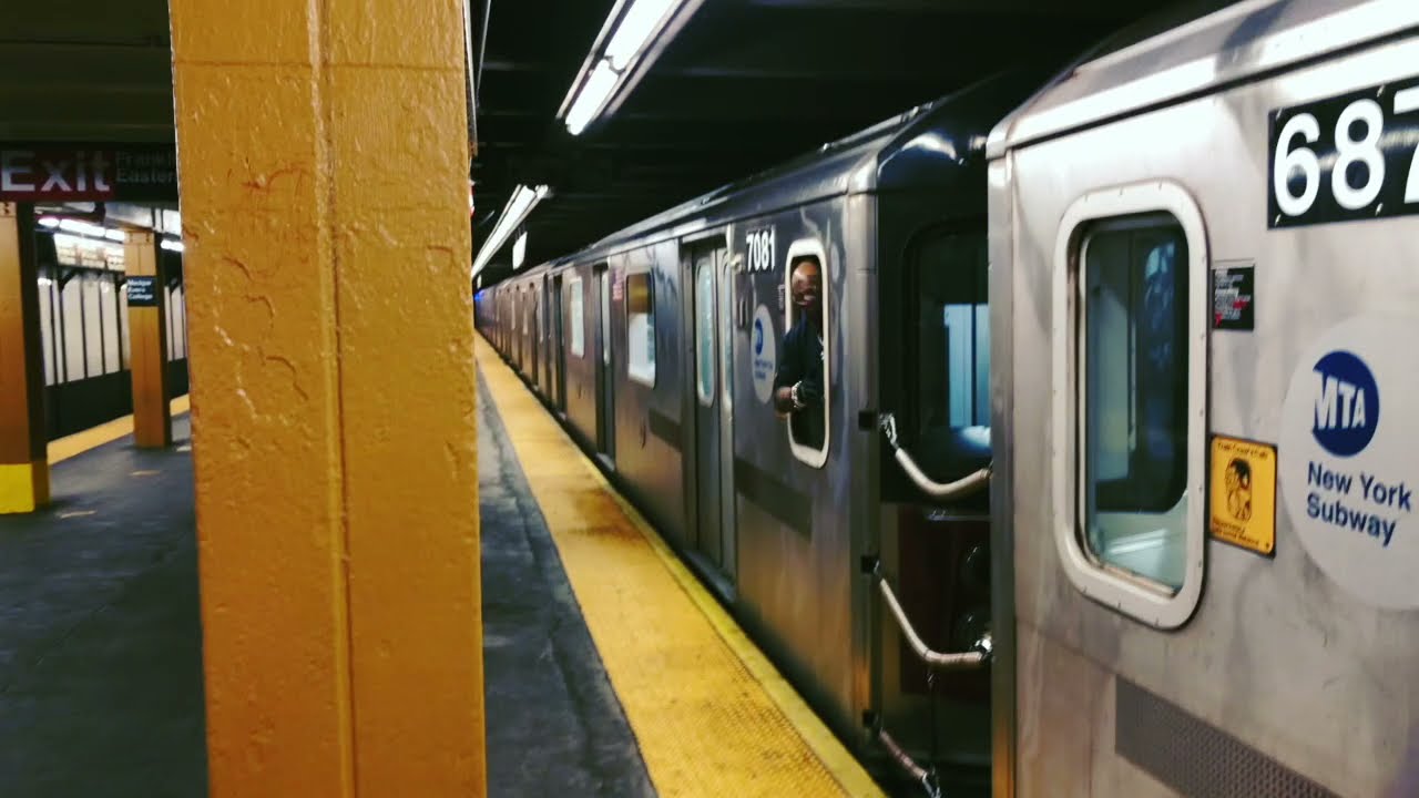 NYC Subway Trains Honking Horns Compilation
