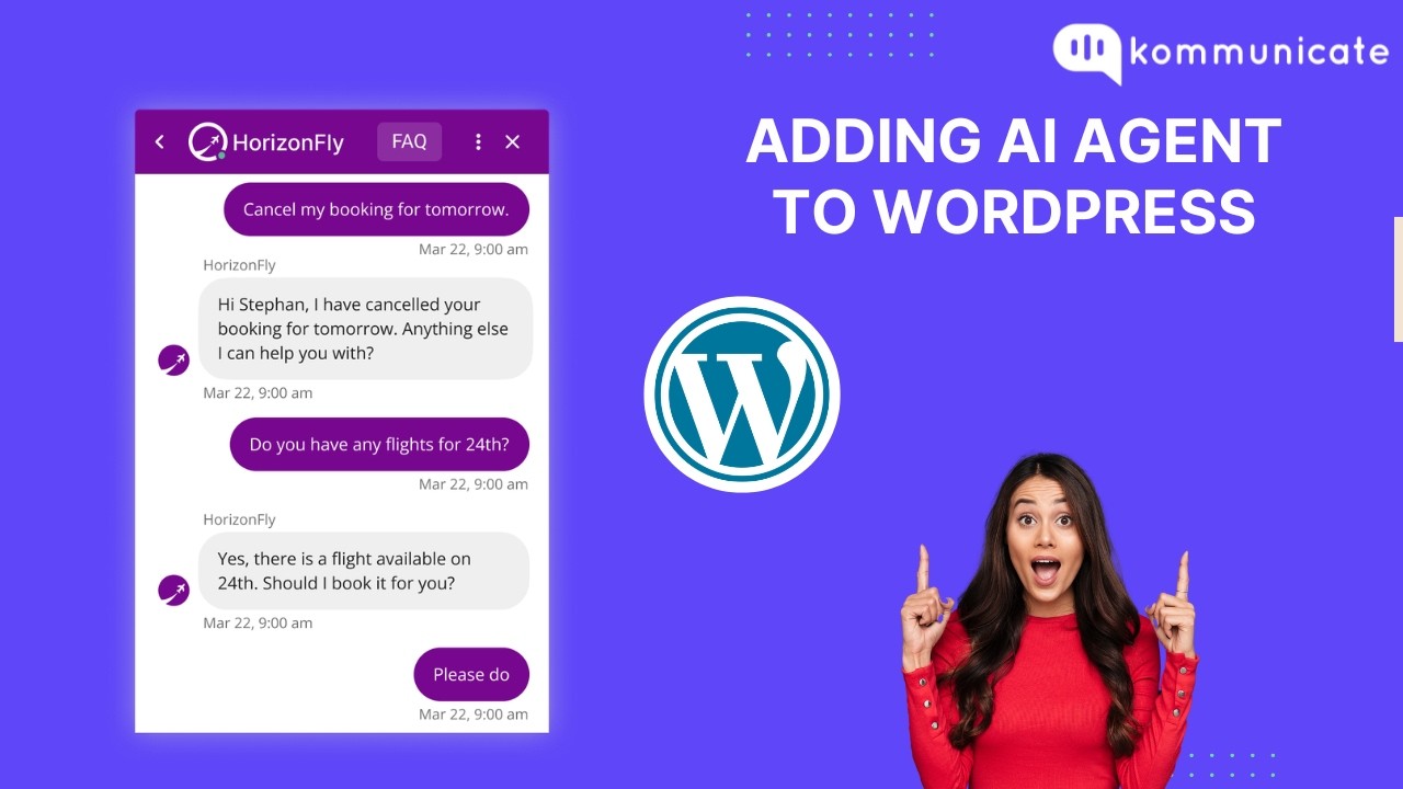 How to Add AI Agent to Wordpress | Step-By-Step Guide