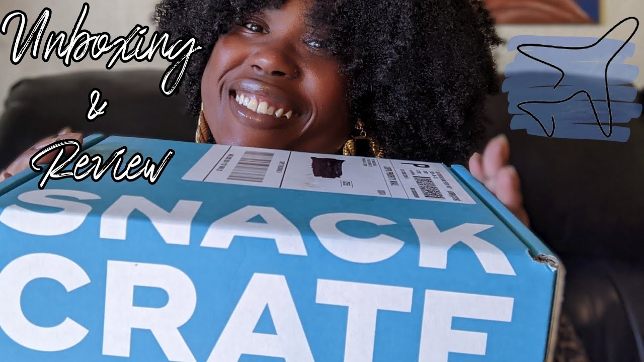 Snack Crate Unboxing and Review ✈️🌍