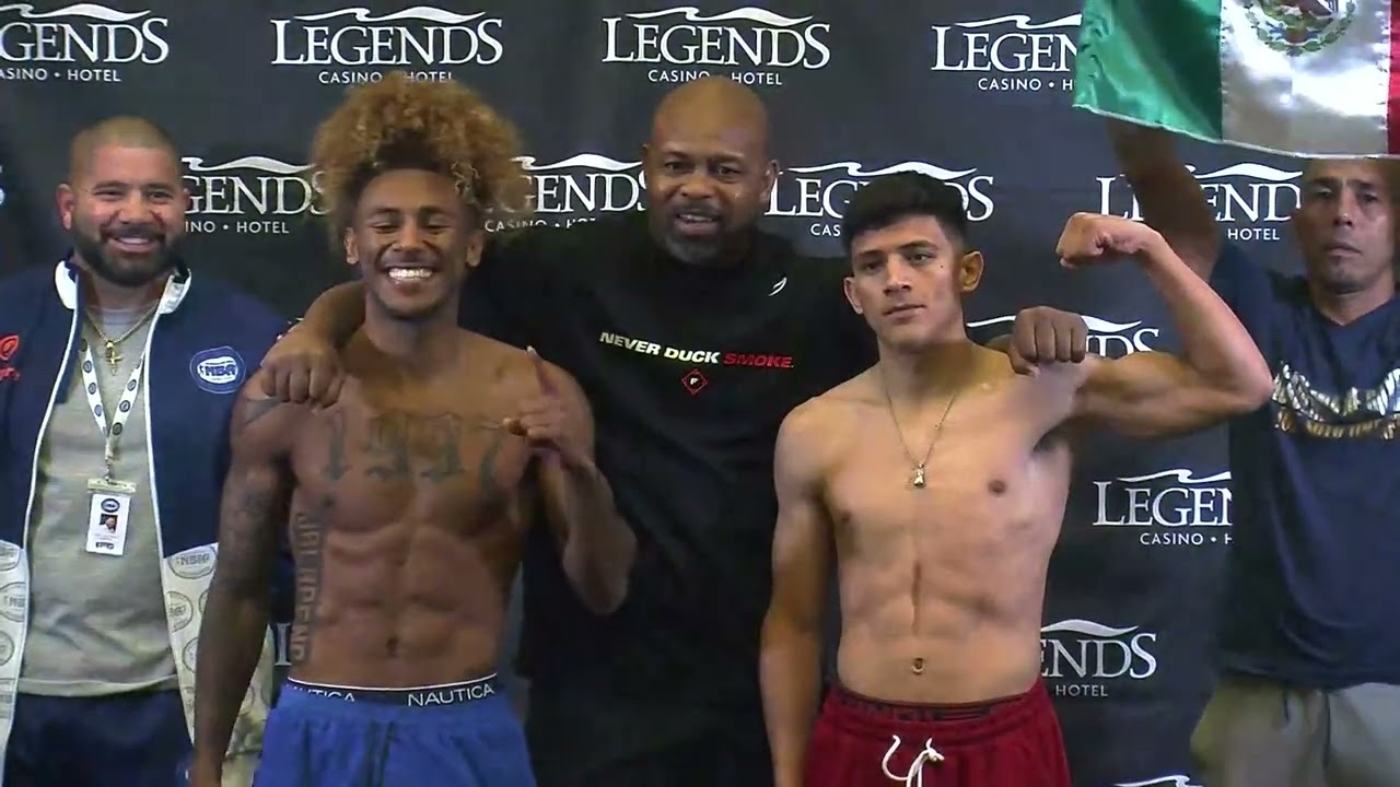 Fighters Weigh in Roy Jones Jr Boxing Promotions Jangra vs Guerrero