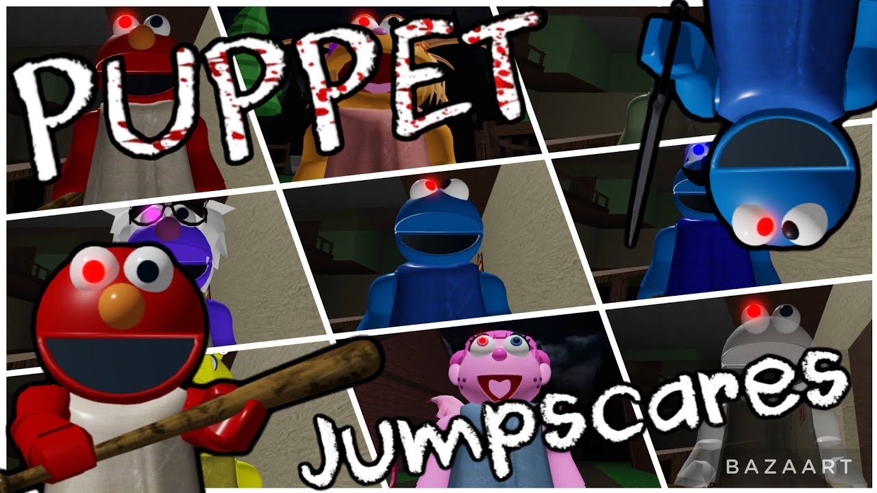 Roblox Puppet [MODDED] | All Jumpscares!! | Along With The Special Skins!!