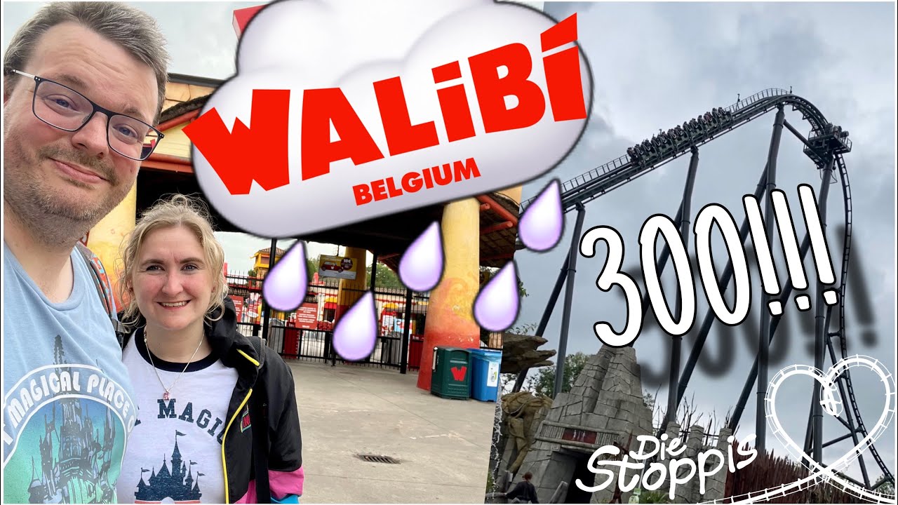 Walibi Belgien 🇧🇪 2023 | Denise fährt ihre 300. Achterbahn !
