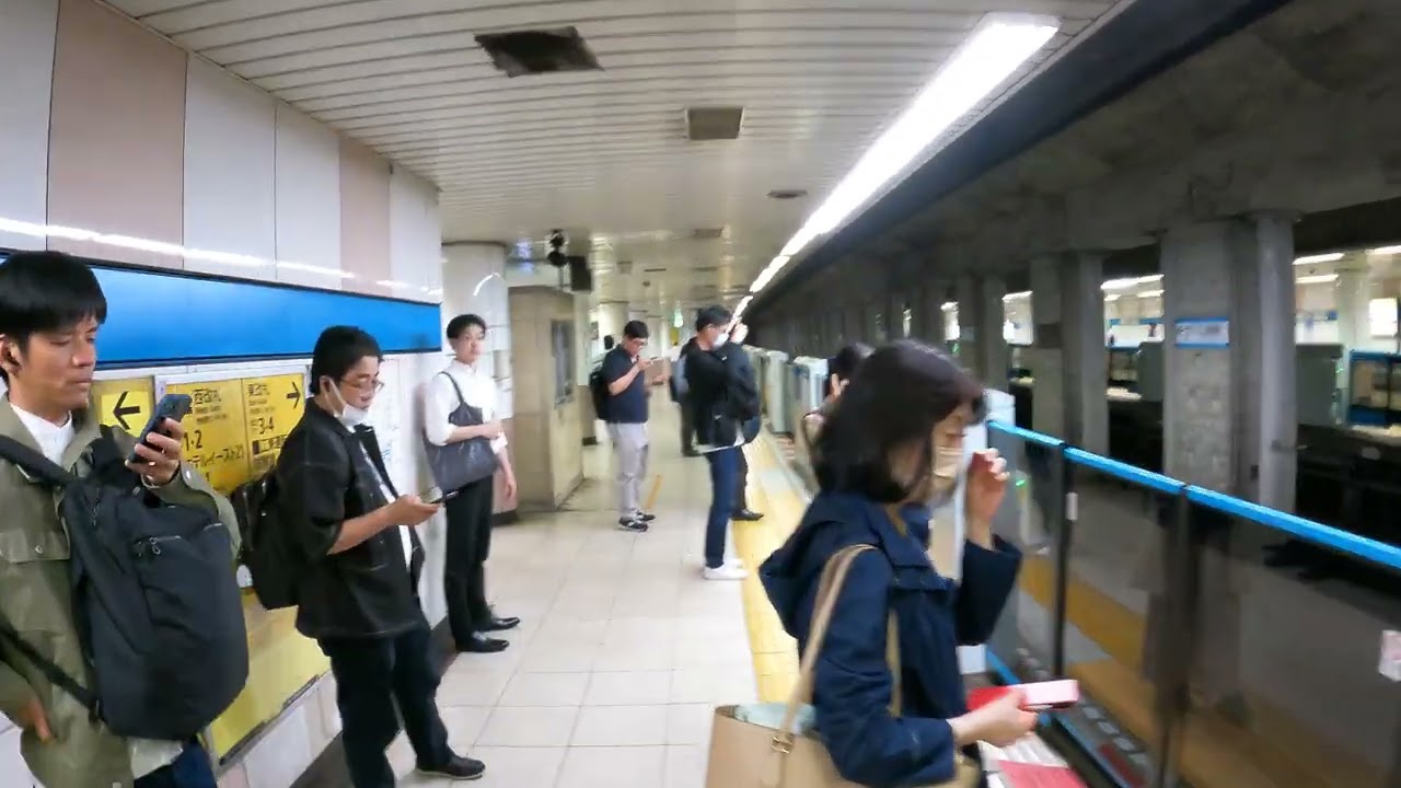 Toyocho Station Walk | Japan 4K ASMR | 東陽町駅散歩 | Nam Mai TV