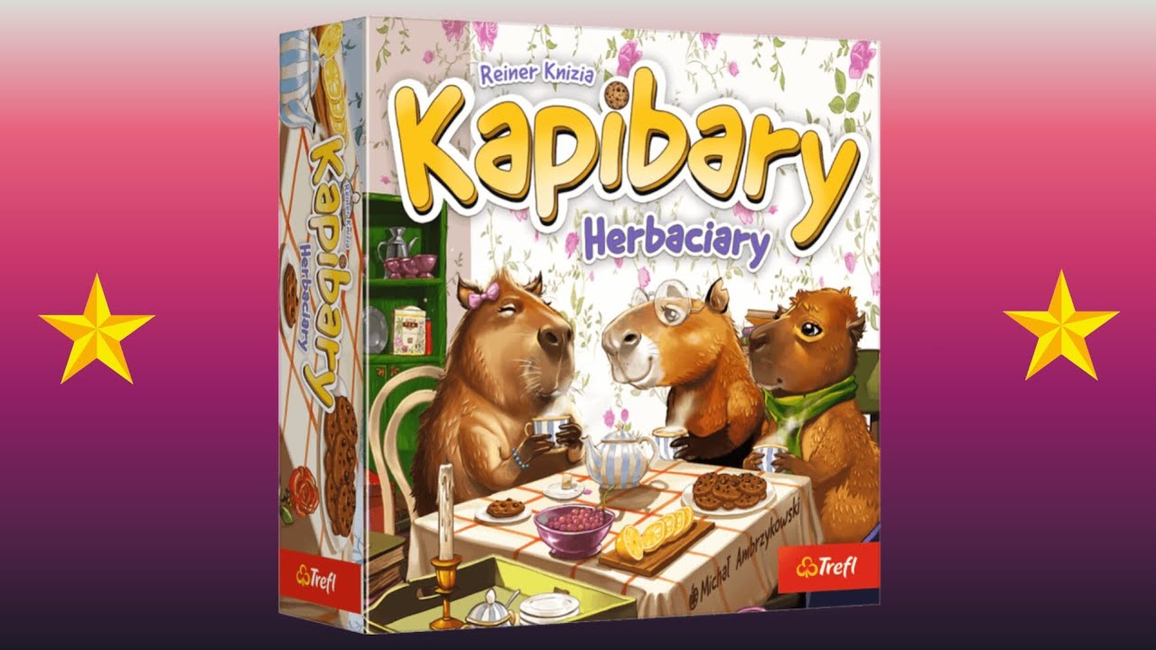 KAPIBARY HERBACIARY 🫖 (Zasady Gry + Cała Runda)