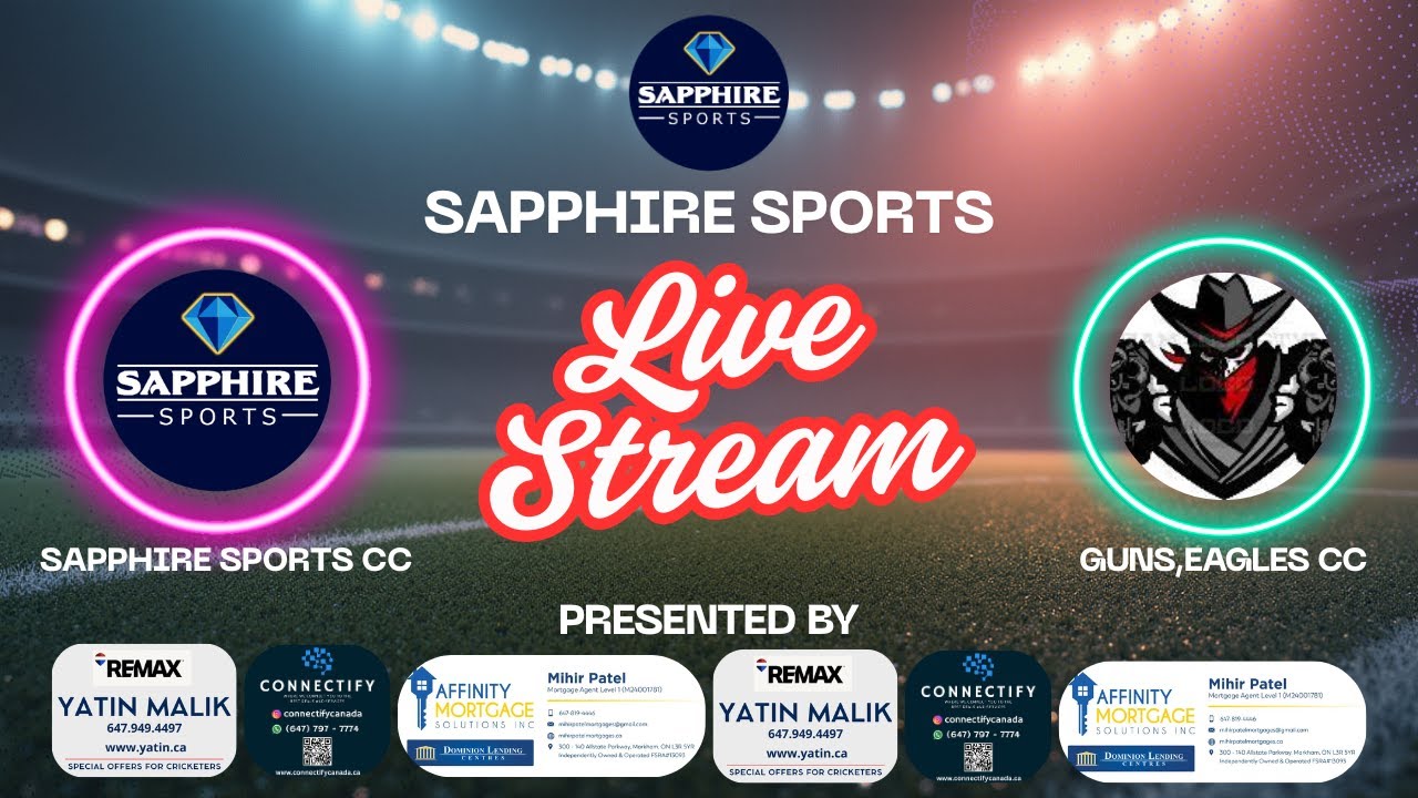 LCL T15: Sapphire Sports CC vs. Guns, Eagles CC