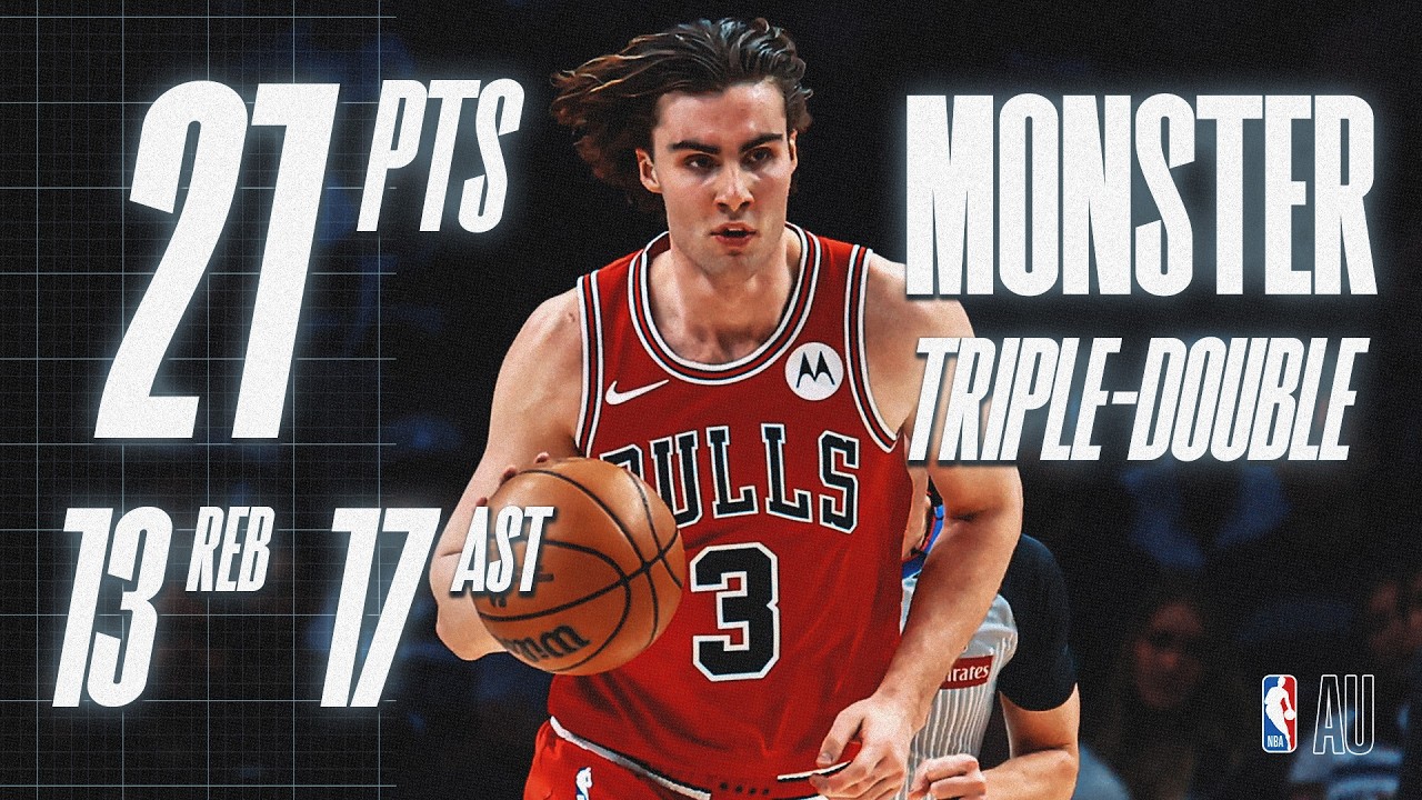 MONSTER TRIPLE DOUBLE from Josh Giddey! in OT WIN
