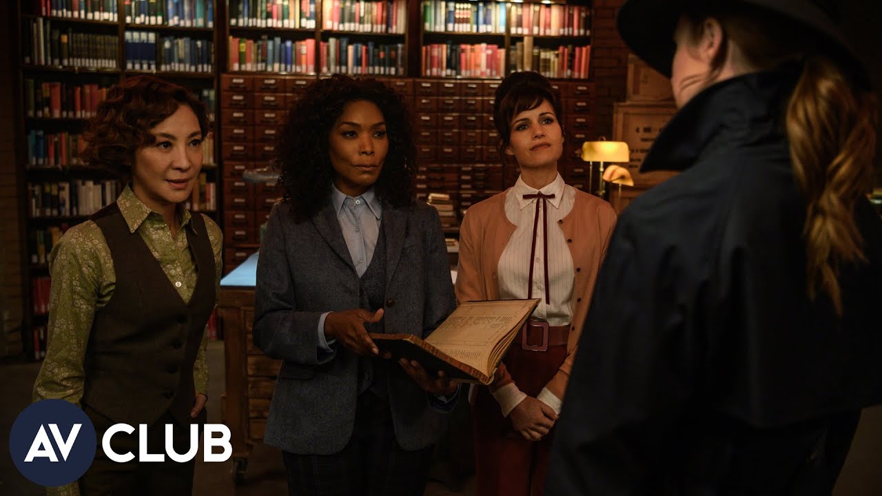 Don’t mess with Gunpowder Milkshake stars Angela Bassett, Michelle Yeoh, and Carla Gugino