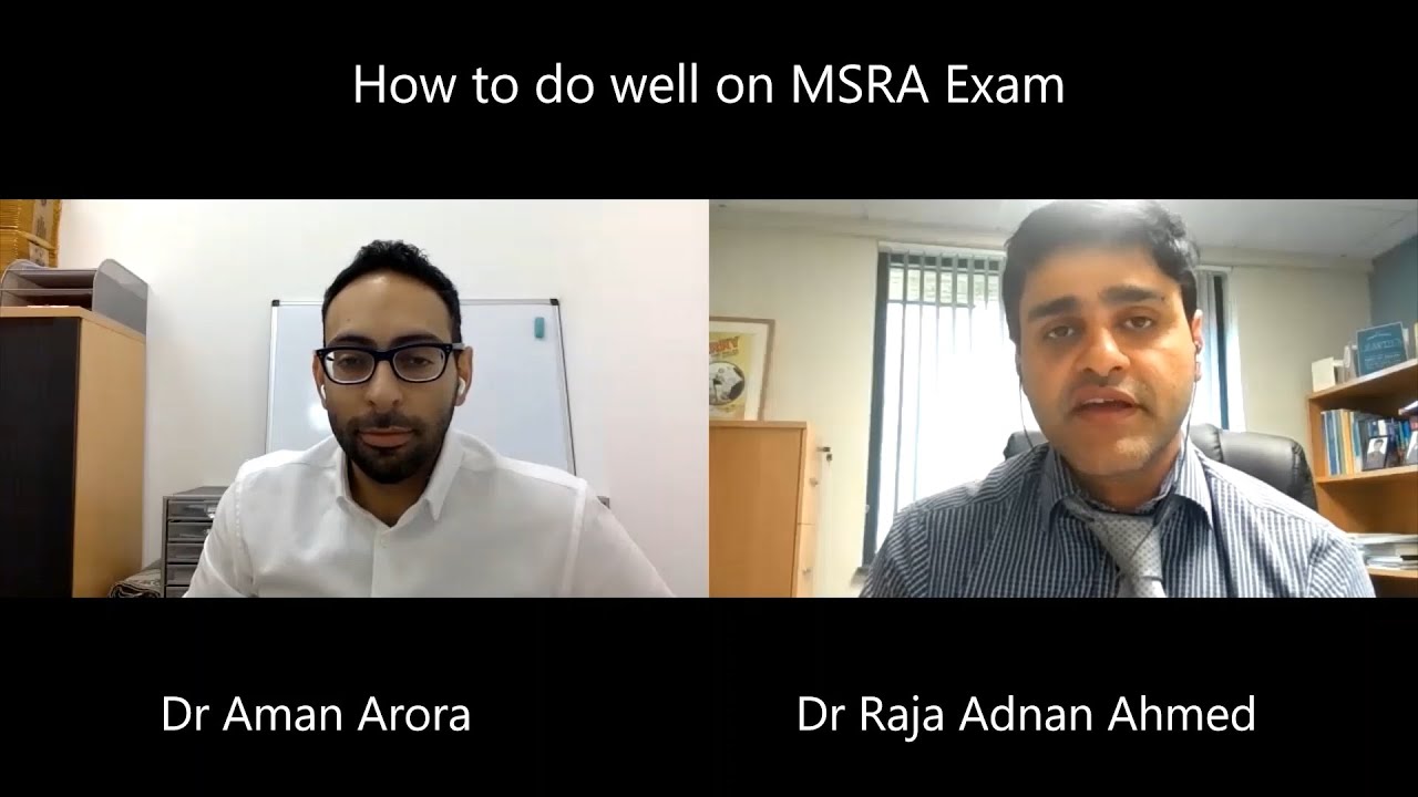 Common MSRA Mistakes: Interviewed by Dr Raja Adnan Ahmed