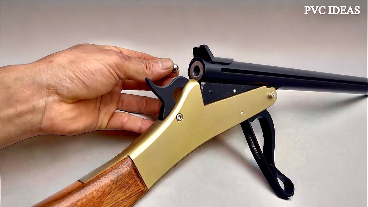PVC Idea - Classic style slingshot design from PVC plastic