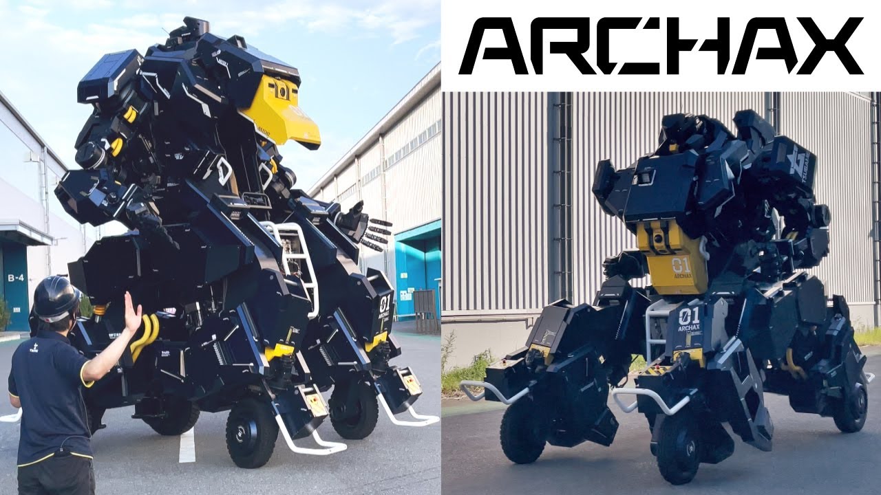 【動作テスト】最高速度での走行/モードチェンジ｜搭乗型ロボット アーカックス