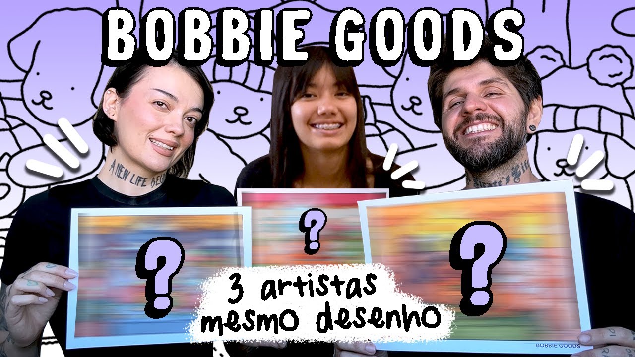 PINTANDO BOBBIE GOODS EM FAMÍLIA - QUAL PINTURA FICOU MAIS BONITA?Í