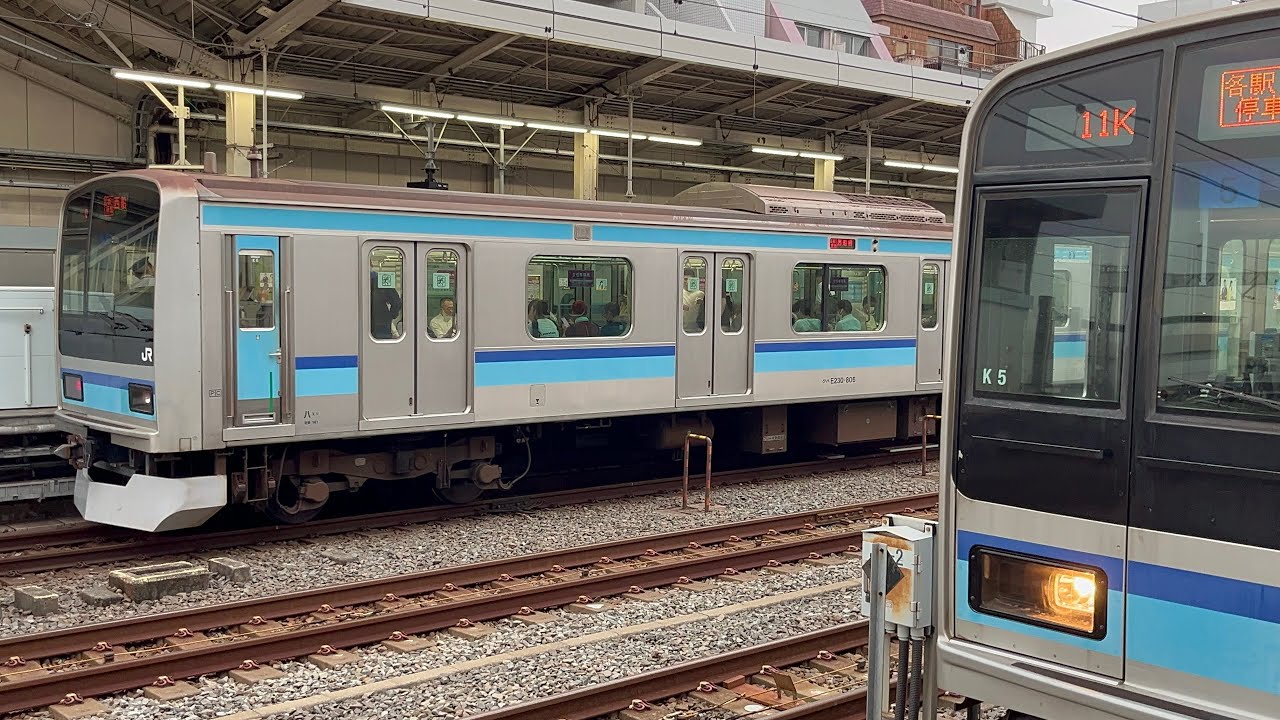 【4K】東京メトロ東西線  葛西駅発着・走行シーン集