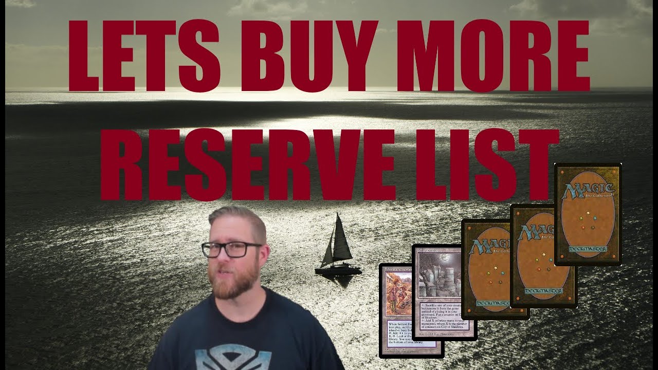 MTG Скупаем еще больше карт из Reserve List: ВЫКУП